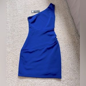 NWT Lulus one shoulder dress xs